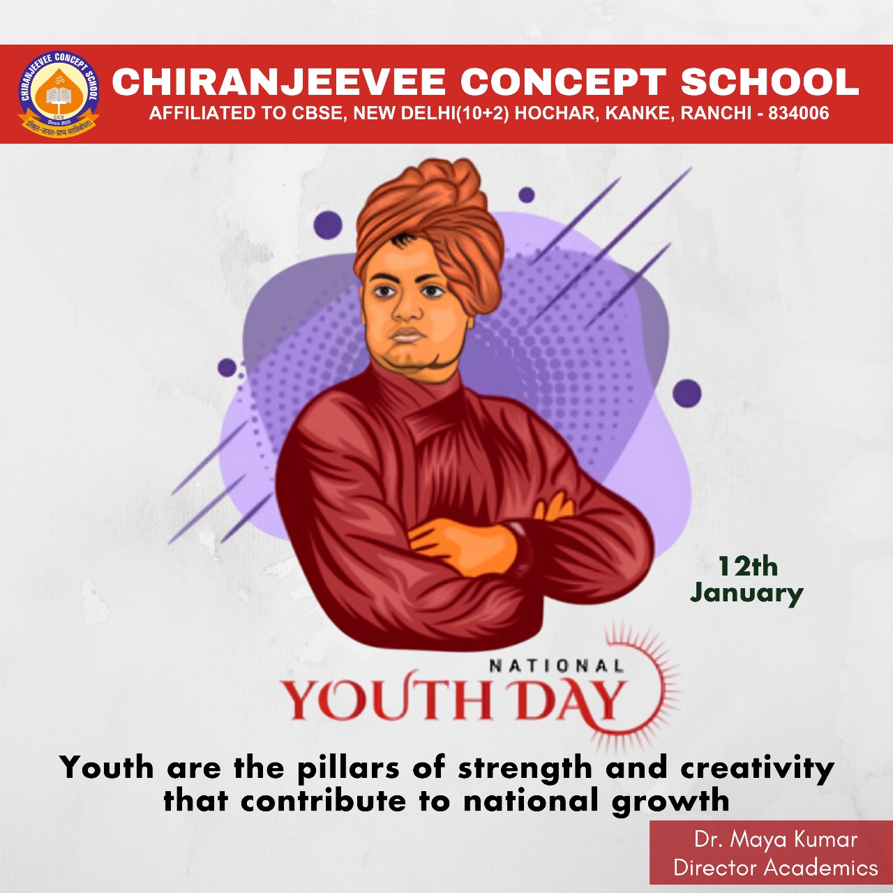 National Youth Day 12th January 2024